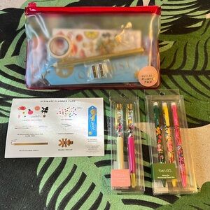 Ban.do ultimate planner pack glitter pens pencils